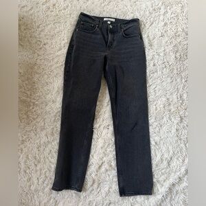 Abercrombie 90s straight mid rise curve love 26S